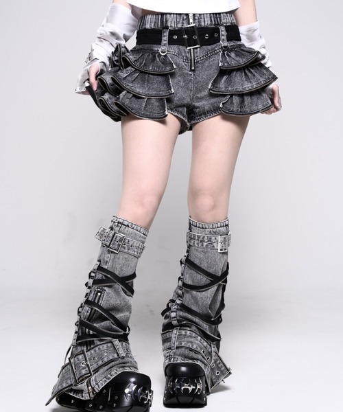 REFLEM（レフレム） パンツ 「REFLEM/レフレム」サイドZIPフリル