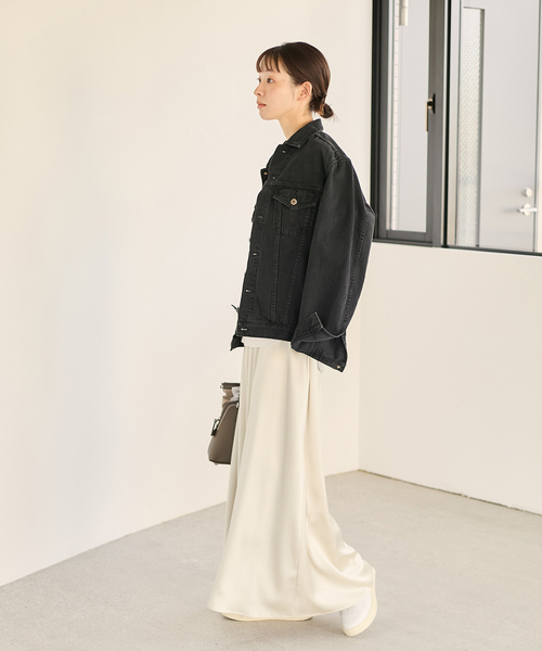 「Plage」 フレアスカート 38 ベージュ レディースの画像