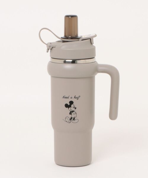 日本未発売‼️ミッキーデザインストロー付きステンレスタンブラー　WDW Disney（ディズニー） タンブラー 「DISNEY/ディズニー」ミッキー