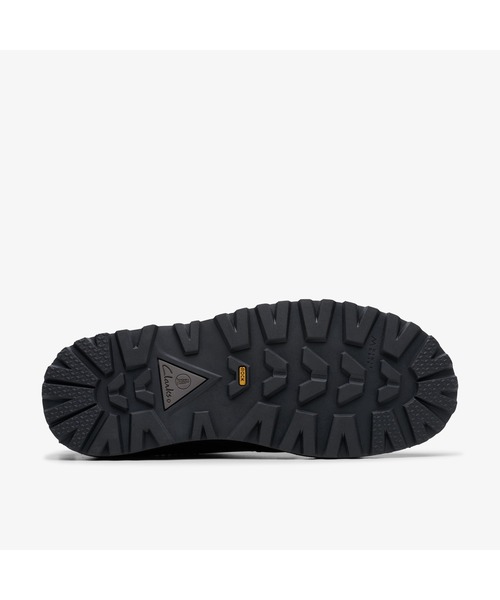 「Clarks」 シューズ UK10 ブラック メンズ_画像3