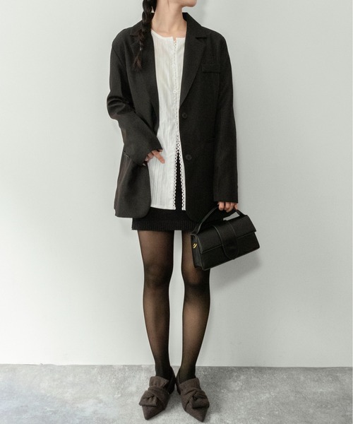 「on:nue」 シューズ 24.5cm アイボリー レディース_画像7