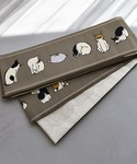 帯単品 小袋帯 ニコアンティーク 猫之図 レディースの詳細画像1