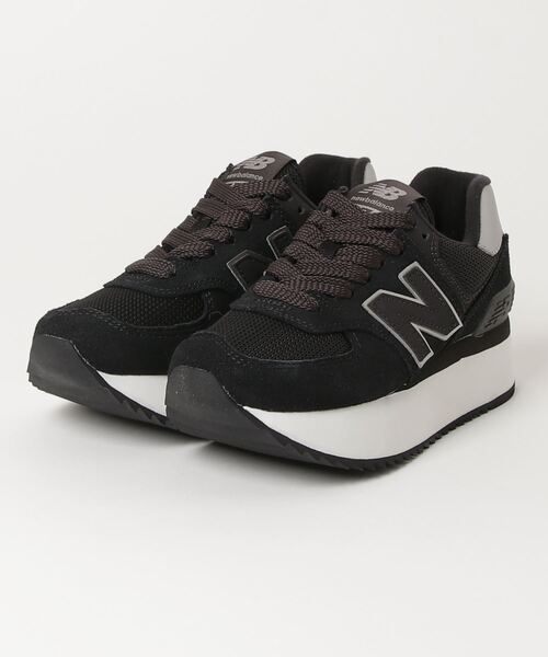 「New Balance」 ローカットスニーカー 24.5cm オフホワイト レディース_画像5