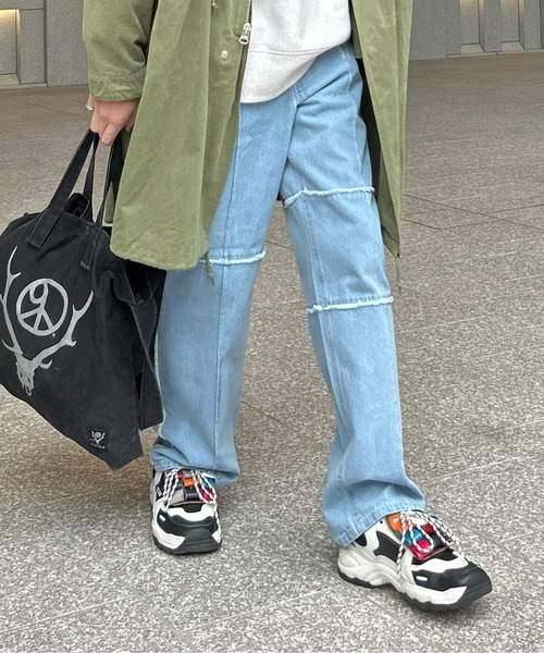 「CPCM」 デニムパンツ LARGE ネイビー メンズ_画像5