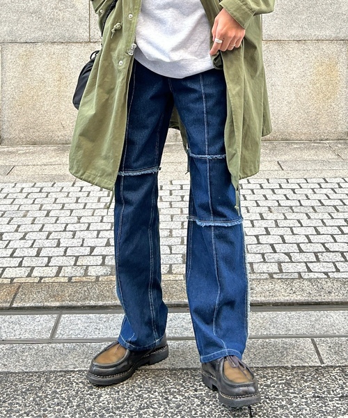 「CPCM」 デニムパンツ LARGE ネイビー メンズ_画像6