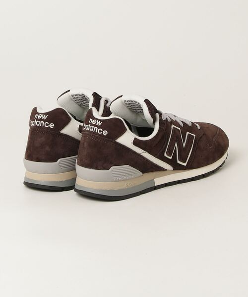 「New Balance」 ローカットスニーカー 24.0cm ブラック メンズ_画像2