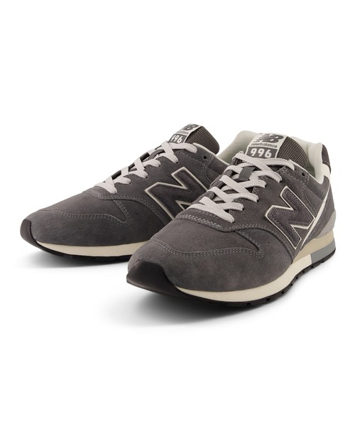 「New Balance」 ローカットスニーカー 24.0cm ブラック メンズ_画像8