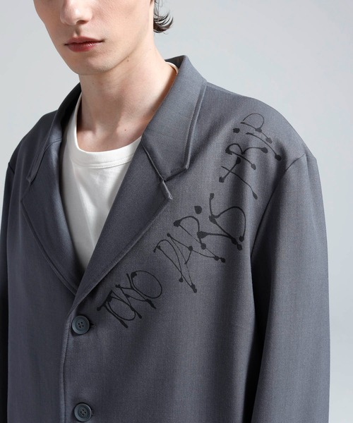 Y-3 ジャケット テーラードジャケット CHITO CITY GRAPHIC WOOL BLAZER 