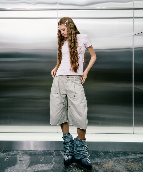 CONZ ジーンズ デニム デニムパンツ BASICKS×duck double knee curved