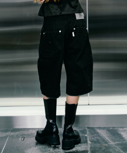 CONZ ジーンズ デニム デニムパンツ BASICKS×duck double knee curved
