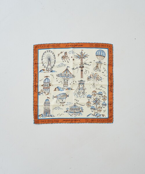 manipuri（マニプリ） スカーフ バンダナ 「manipuri/マニプリ」65×65