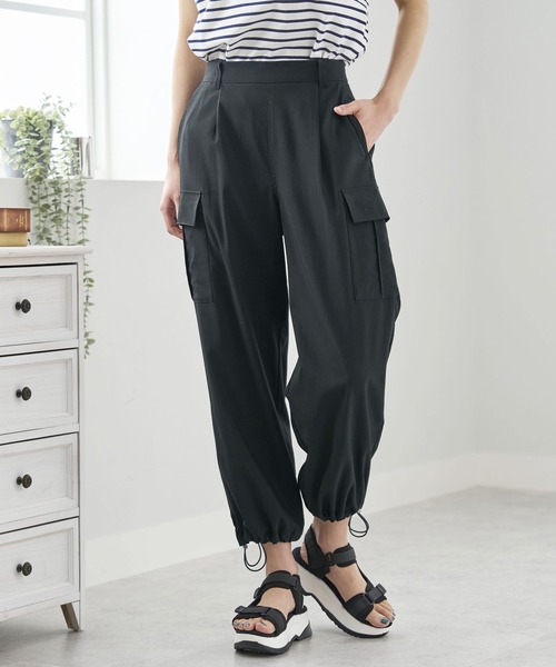 「BELLUNA PLUS」 カーゴパンツ SMALL アイボリー レディース_画像6