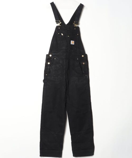 Carhartt（カーハート） オーバーオール 32inch ブラック メンズ