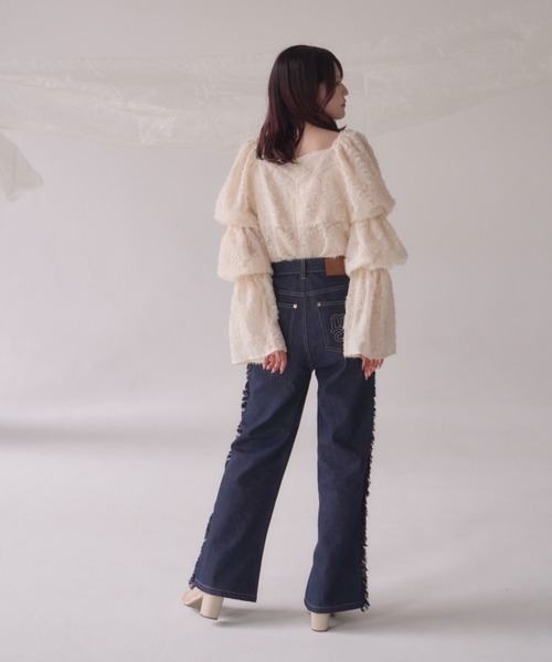 「mellowneon」 デニムパンツ MEDIUM ブルー レディース_画像5