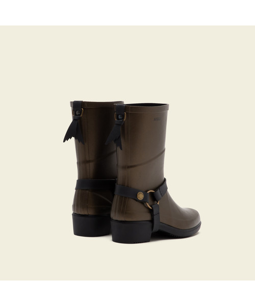 AIGLE ミスジュリー　ラバーブーツ　レインブーツ　黒 AIGLE レインシューズ レディース ミスジュリー ラバーブーツ
