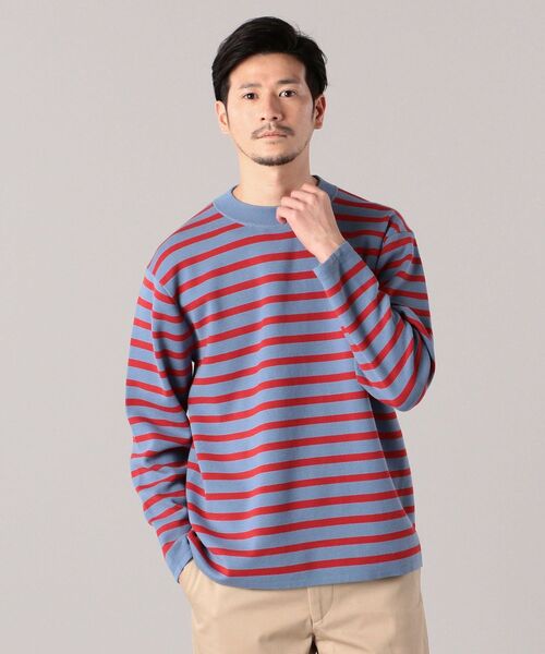 新品　タグ付き　シップス　ミラノリブモックネックニット SHIPS（シップス） ニット SHIPS:「抗菌・洗える」ミラノリブ モック