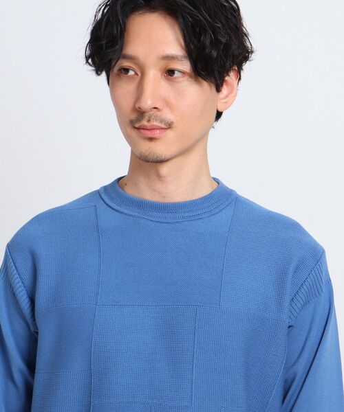 安い好評 ニット - 通販 - PayPayモール パッチワーク風ニット ZOZOTOWN PayPayモール店 安い正規店