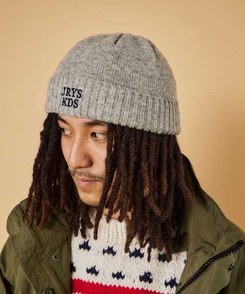 DOWN ON THE CORNER ニット帽 ニットキャップ WOOL KNIT CAP ”JRYS KDS