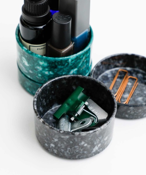 収納 Marbled Melamine Tray マーブル メラミン スタッキングトレイ (M)|ZOZOTOWN |05