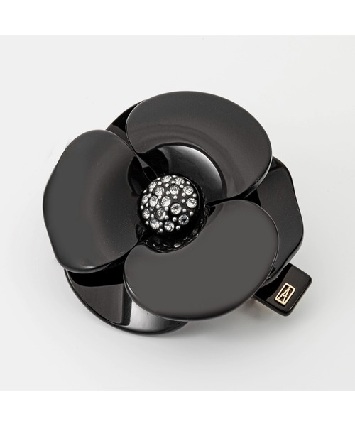 ALEXANDRE DE PARIS ヘアクリップ CAMELIA BARRETTE 6cm