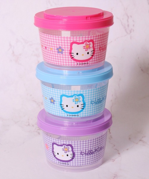 弁当箱 (SK)お弁当箱にも使える。ジョイント式 保存容器 3Pセット「240ml×3」 | BAYBLO | 02