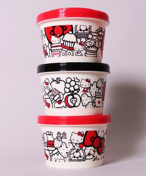 弁当箱 (SK)お弁当箱にも使える。ジョイント式 保存容器 3Pセット「240ml×3」 | BAYBLO | 09