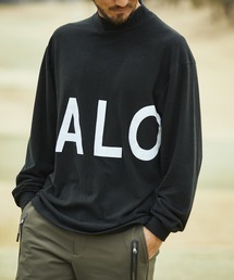 【サルベージパブリックコレパ】ホヌ 長袖 Tシャツ ロンT ゴルフ 微起毛感 L サルベージパブリックコレパ】ホヌ 長袖 Tシャツ ロンT ゴルフ