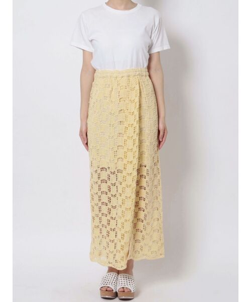 Ungrid スリットレーススカート Ungrid スカート スリットレーススカート : ZOZOTOWN Yahoo!店