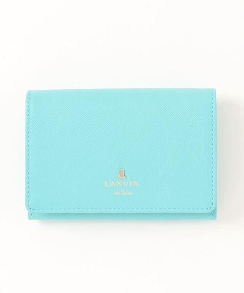 LANVIN en Bleu 名刺入れ リュクサンブールカラー レディース