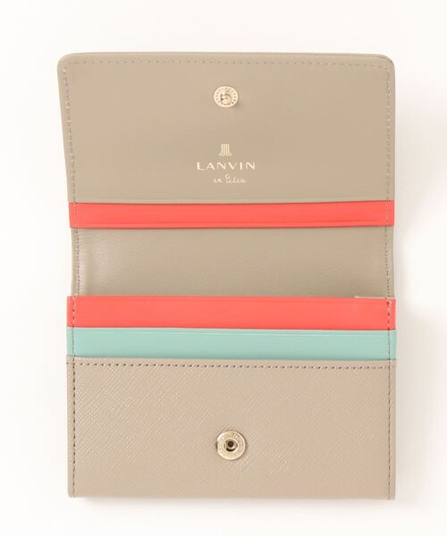 LANVIN en Bleu 名刺入れ リュクサンブールカラー レディース