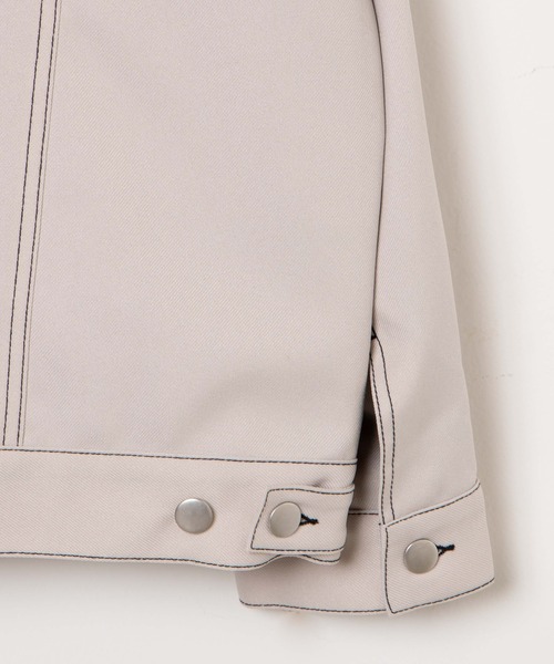 LUCY（ルーシー） シャツ LUCY/イージーケア トラッカーBIGジャケット