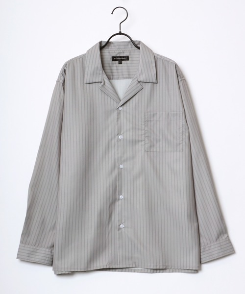Lazar シャツ Oversize Drape Open Collar Shirt/オーバーサイズ