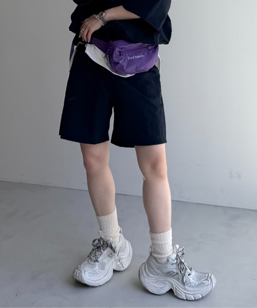 wee9s（ウィークス） セットアップ 「2点SET」half zip nylon set up