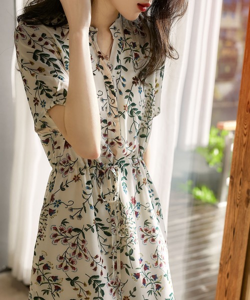 ワンピース 花柄プリントワンピース : ZOZOTOWN Yahoo!店 - 通販