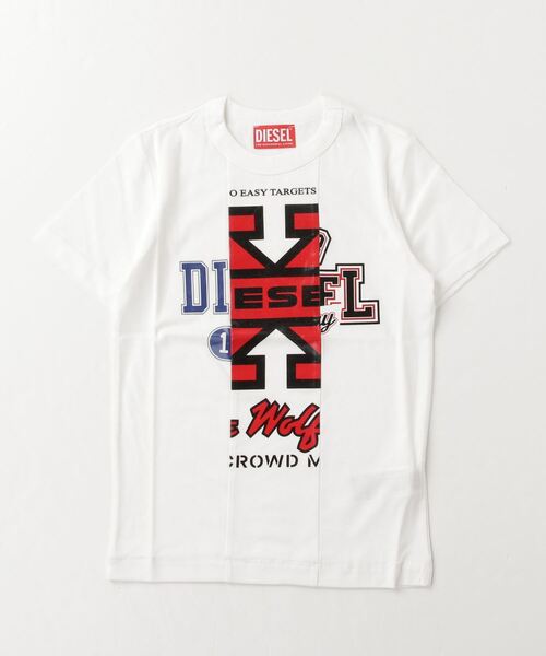 tシャツ Tシャツ キッズ DIESEL（ディーゼル）Kids ＆ Junior ブランドロゴ半袖Tシャツカットソー｜zozo｜07