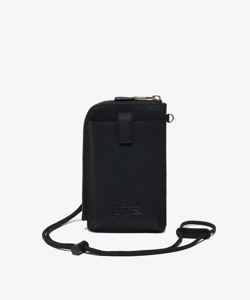 【美品、即日発送】パレット2 PUレザースマホケース／ラコステ　ブラック LACOSTE｜パレット2 PUレザースマホケース | Rakuten Fashion