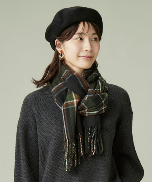 BRICK HOUSE by TOKYO SHIRT ストール マフラー タータンチェック柄