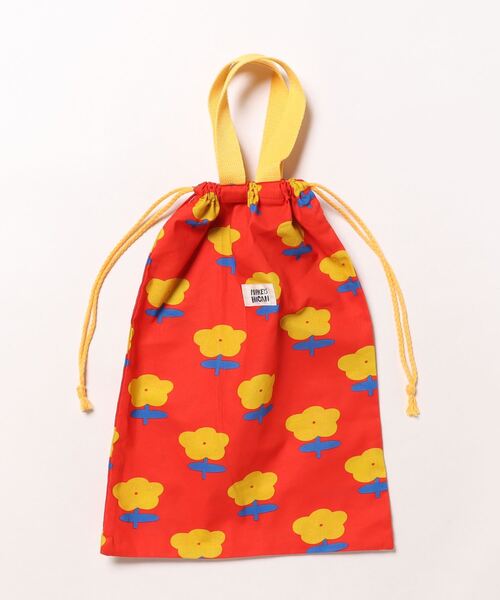 ランキングや新製品 HOGAN 男の子 子供 キッズ ソウガラ巾着(L) ポーチ WEAR RANCH 財布・ケース・小物入れ