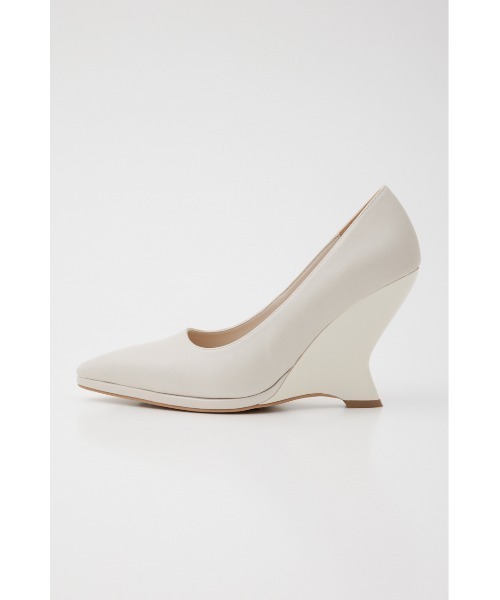 rienda（リエンダ） パンプス カーヴィウェッジポインテッドパンプス