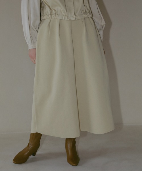 MANOF（マノフ） スカート WAIST TUCK KNIT SKIRT : ZOZOTOWN Yahoo!店