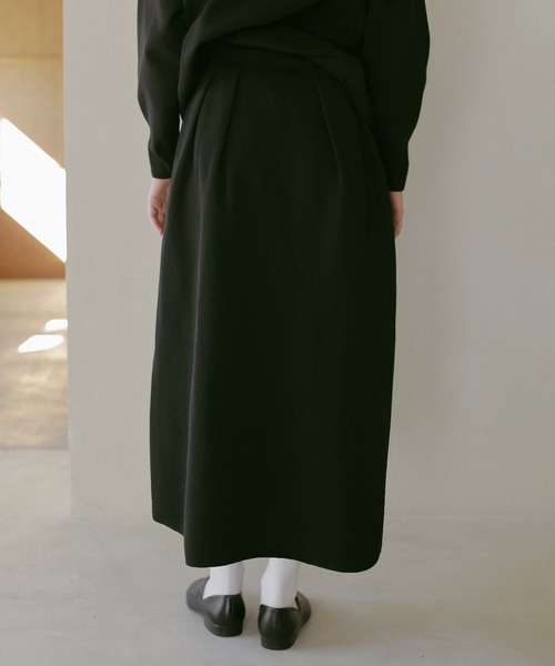 MANOF（マノフ） スカート WAIST TUCK KNIT SKIRT : ZOZOTOWN Yahoo!店