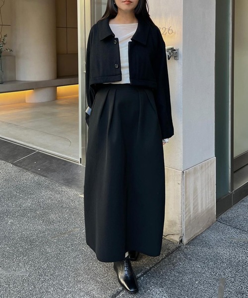 MANOF（マノフ） スカート WAIST TUCK KNIT SKIRT : ZOZOTOWN Yahoo!店