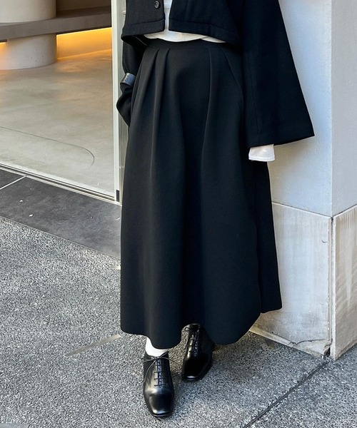 MANOF（マノフ） スカート WAIST TUCK KNIT SKIRT : ZOZOTOWN Yahoo!店