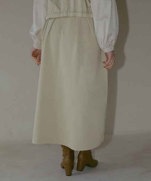 MANOF（マノフ） スカート WAIST TUCK KNIT SKIRT : ZOZOTOWN Yahoo!店