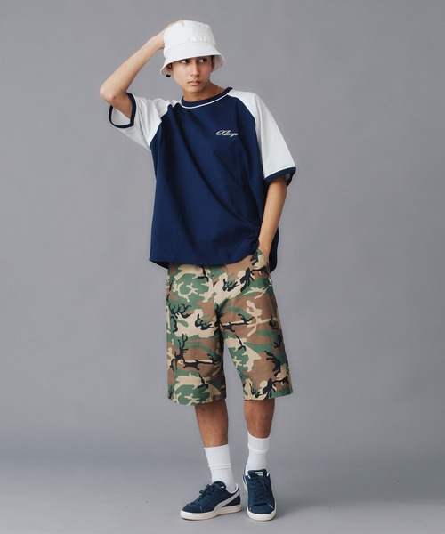 完売必須 XLARGE PIPING RAGLAN S/S TEE 胸元のグラフィック◎ XLARGE tシャツ PIPING RAGLAN S/S TEE メンズ レディース