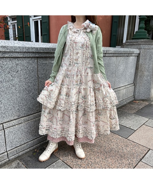 ワンピース ひつじプリントワンピース レディース : 82094800  