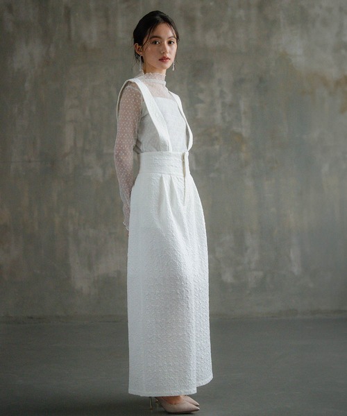 DRESS+（ドレスプラス） パンツドレス アンサンブル セットアップ