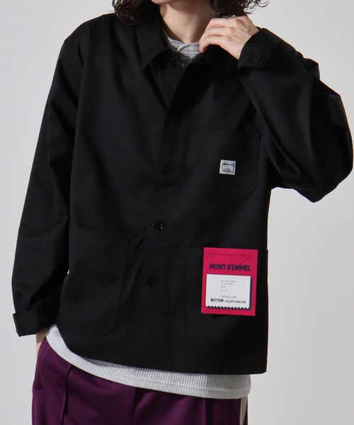 Le mont carmel コットンカバーオール ネイビー Le mont carmel