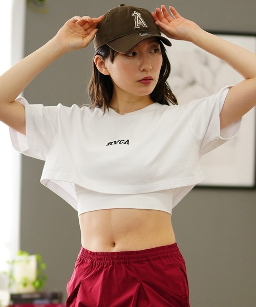RVCA/ルーカ レディース セーター ルーカ ロゴ ビッグサイズ