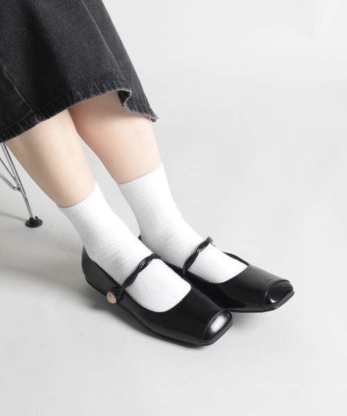 shoes365 シューズ 「shoes365」藤のようなデザインのストラップ